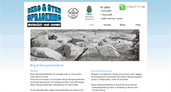 Desktop Screenshot of bergsprackning.info